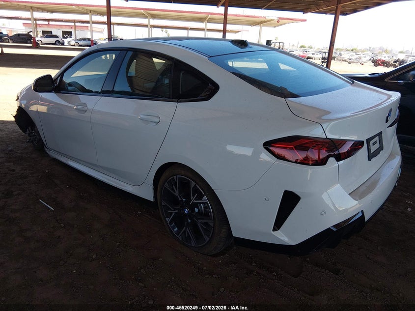 2026 BMW 2er VIN WBA83GG09T7U10720 IAAI salvage auction — FRONT END, Clear (Florida), sold $17,575 on 2026-07-14 (photo 3)