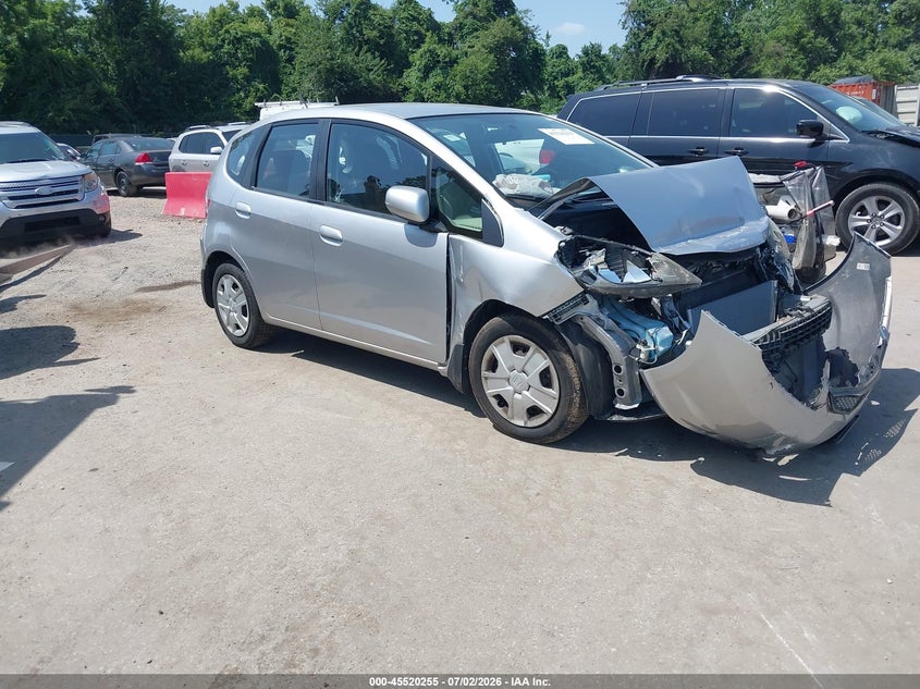 2013 Honda Fit VIN JHMGE8H34DC052795 IAAI salvage auction — FRONT END, Salvage - Greater Than 75% (Maryland), sold $125 on 2026-07-16 (photo 1)
