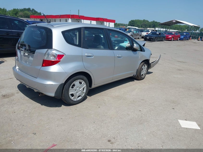 2013 Honda Fit VIN JHMGE8H34DC052795 IAAI salvage auction — FRONT END, Salvage - Greater Than 75% (Maryland), sold $125 on 2026-07-16 (photo 4)