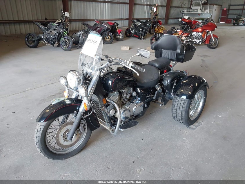 2007 Honda Vt750 VIN JH2RC50437M303315 IAAI salvage auction — NORMAL WEAR, Clear (Florida), sold $575 on 2026-07-06 (photo 2)