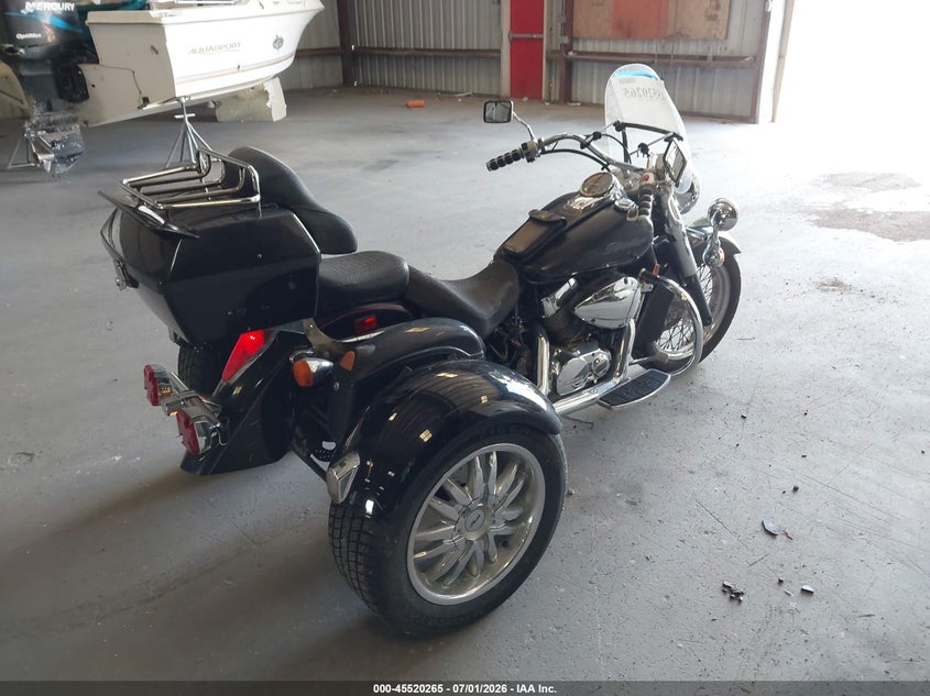 2007 Honda Vt750 VIN JH2RC50437M303315 IAAI salvage auction — NORMAL WEAR, Clear (Florida), sold $575 on 2026-07-06 (photo 4)