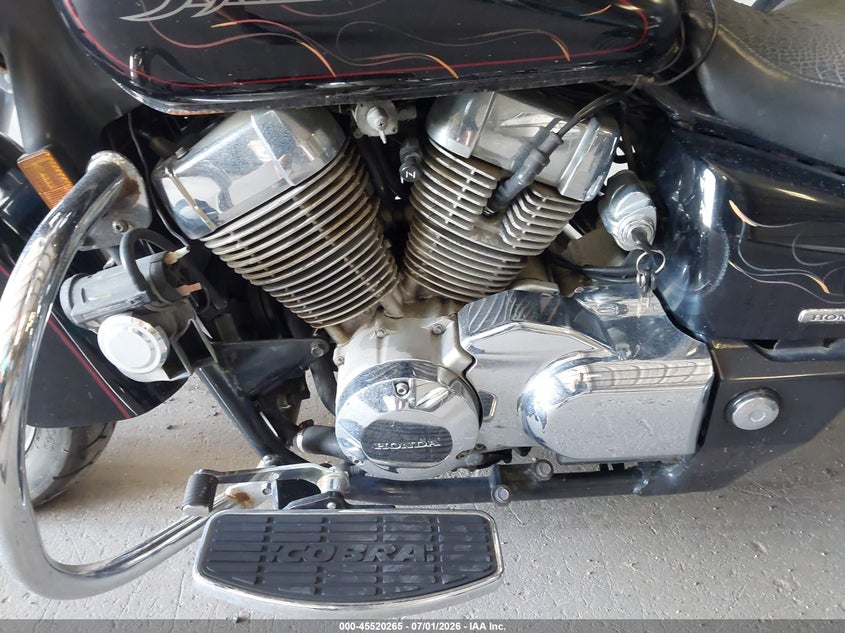 2007 Honda Vt750 VIN JH2RC50437M303315 IAAI salvage auction — NORMAL WEAR, Clear (Florida), sold $575 on 2026-07-06 (photo 9)