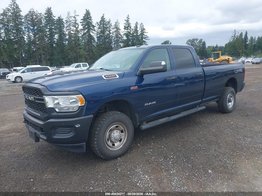 2020 Ram 2500 VIN 3C6UR5HJ5LG243232 IAAI salvage auction — LEFT SIDE, Sf97 (Washington), sold $10,000 on 2026-07-29 (photo 2)