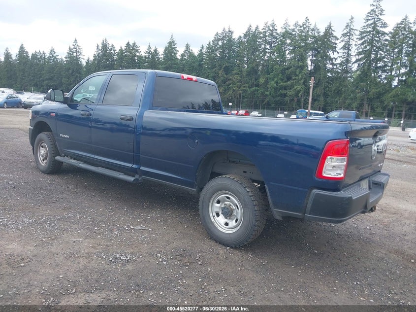 2020 Ram 2500 VIN 3C6UR5HJ5LG243232 IAAI salvage auction — LEFT SIDE, Sf97 (Washington), sold $10,000 on 2026-07-29 (photo 3)