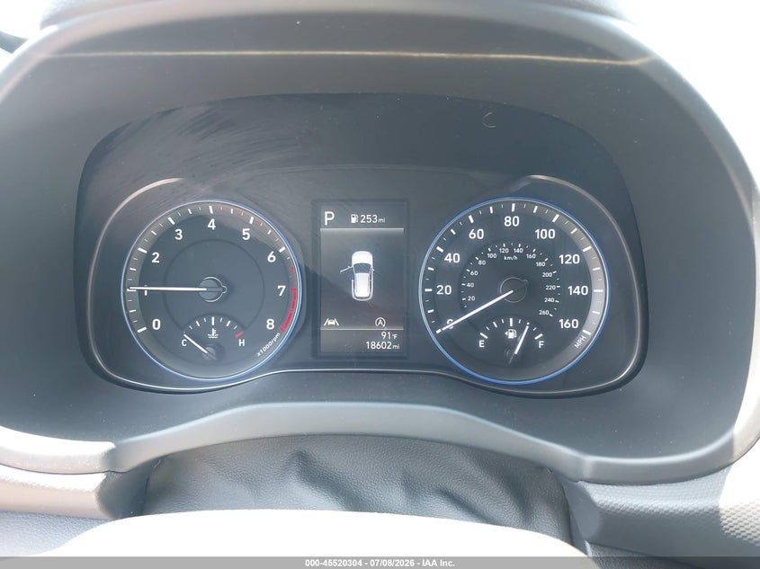 2023 Hyundai Kona VIN KM8K32AB5PU056591 IAAI salvage auction — RIGHT FRONT, Wait Title, sold $7,500 on 2026-08-18 (photo 7)