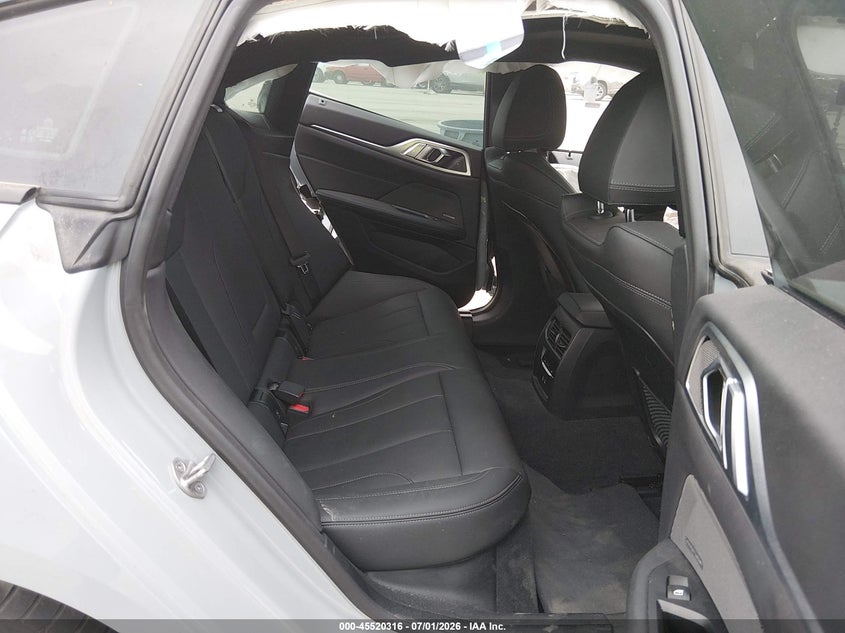 2024 BMW I4 VIN WBY33AW05RFT02393 IAAI salvage auction — SIDE, Wait Title, sold $15,600 on 2026-09-02 (photo 8)