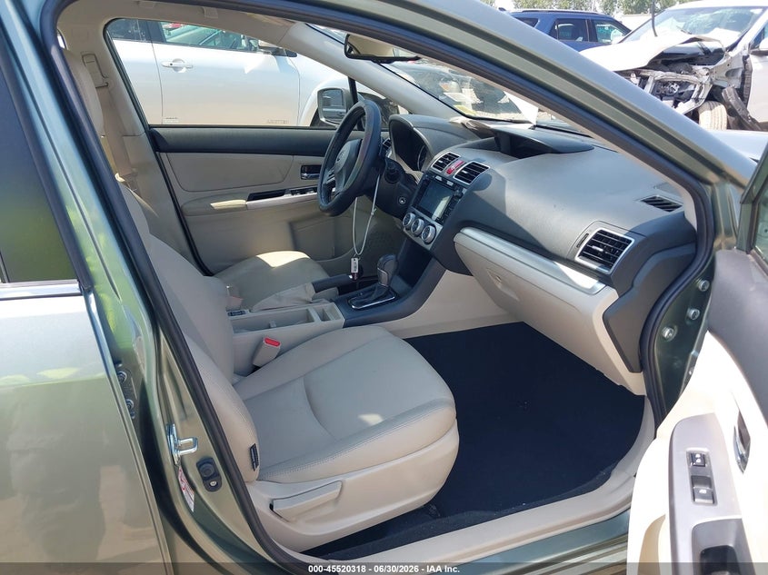 2016 Subaru Impreza VIN JF1GJAK6XGH012015 IAAI salvage auction — RIGHT FRONT, Salvage Title, sold $1,625 on 2026-07-15 (photo 5)