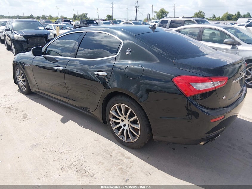 2014 Maserati Ghibli VIN ZAM57RTA5E1095324 IAAI salvage auction — WATER/FLOOD, Salvage (Texas), sold $2,975 on 2026-08-14 (photo 3)