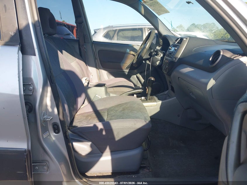 2001 Toyota Rav4 VIN JTEGH20V110004599 IAAI salvage auction — REAR END, Rebuildable (Florida), sold $650 on 2026-07-29 (photo 5)