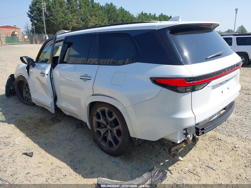 2025 Lexus Tx VIN 5TDABAB69SS014338 IAAI salvage auction — FRONT END, Salvage (Virginia), sold $21,000 on 2026-08-10 (photo 3)