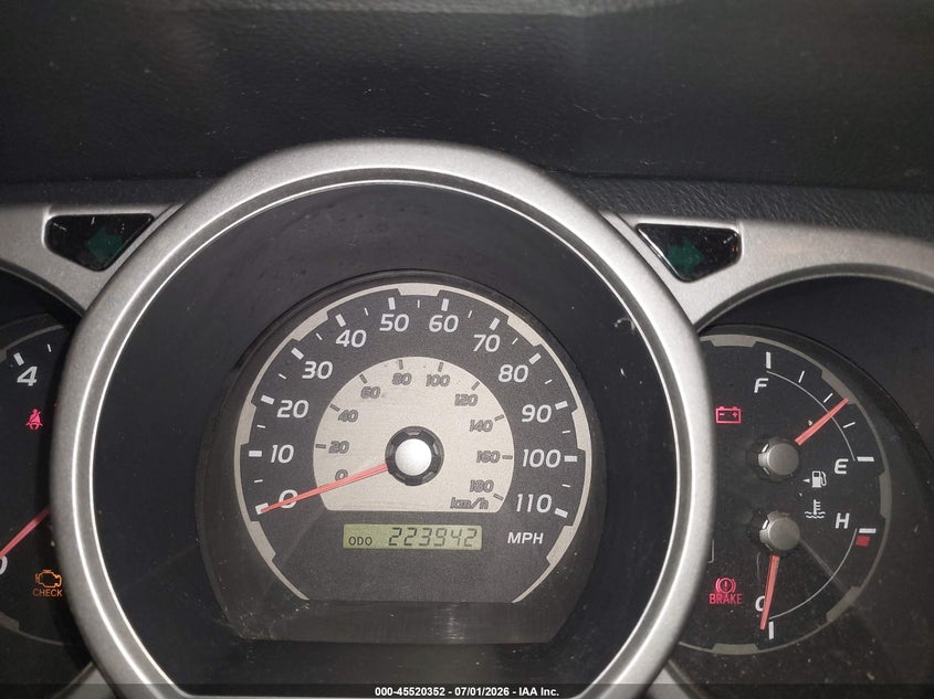 2005 Toyota 4runner VIN JTEBU14R558041353 IAAI salvage auction — NORMAL WEAR, Clear (Montana), sold $1,900 on 2026-07-22 (photo 7)