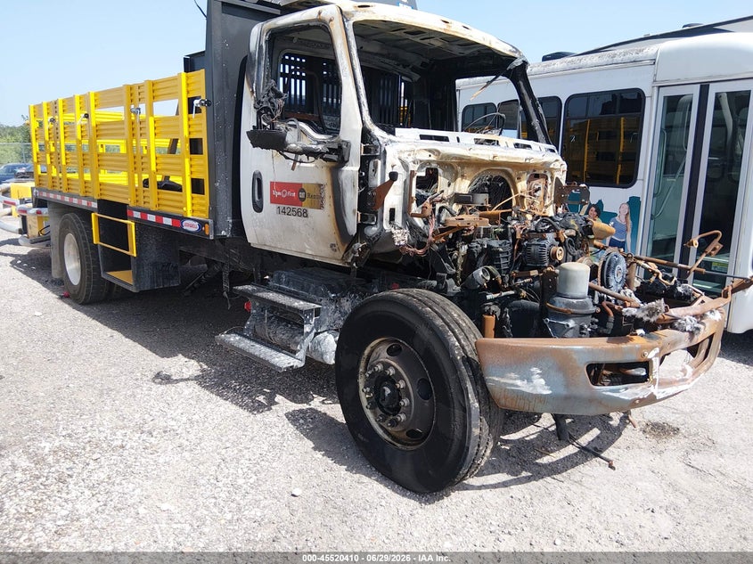 2025 International VIN 3HAEUMMN9SL230726 IAAI salvage auction — BURN, Salvage Title, sold $17,100 on 2026-10-06 (photo 1)