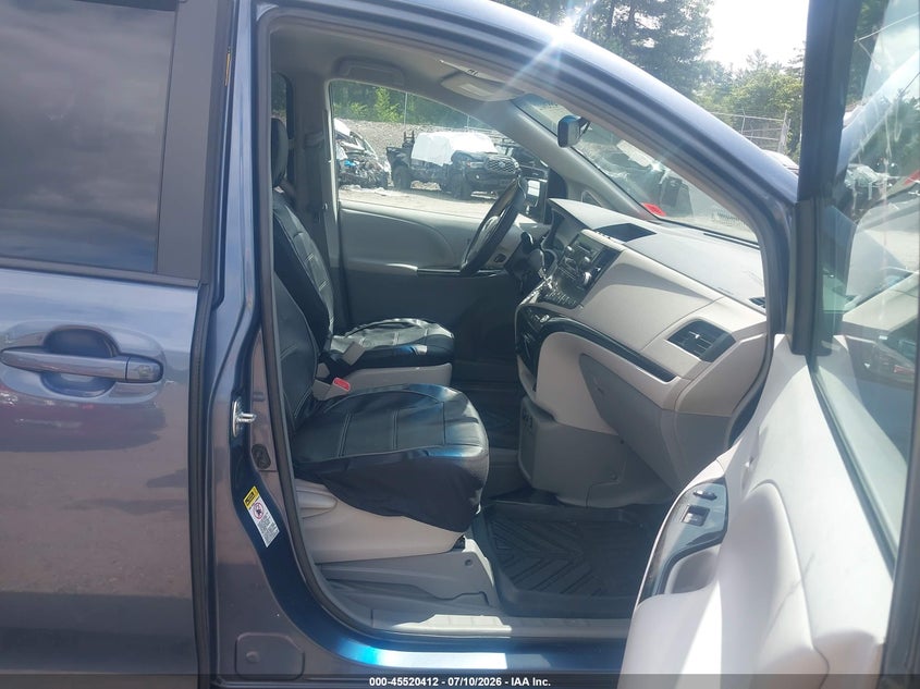 2014 Toyota Sienna VIN 5TDKK3DC3ES433342 IAAI salvage auction — UNDERCARRIAGE, Salvage Title, sold $8,100 on 2026-07-25 (photo 5)