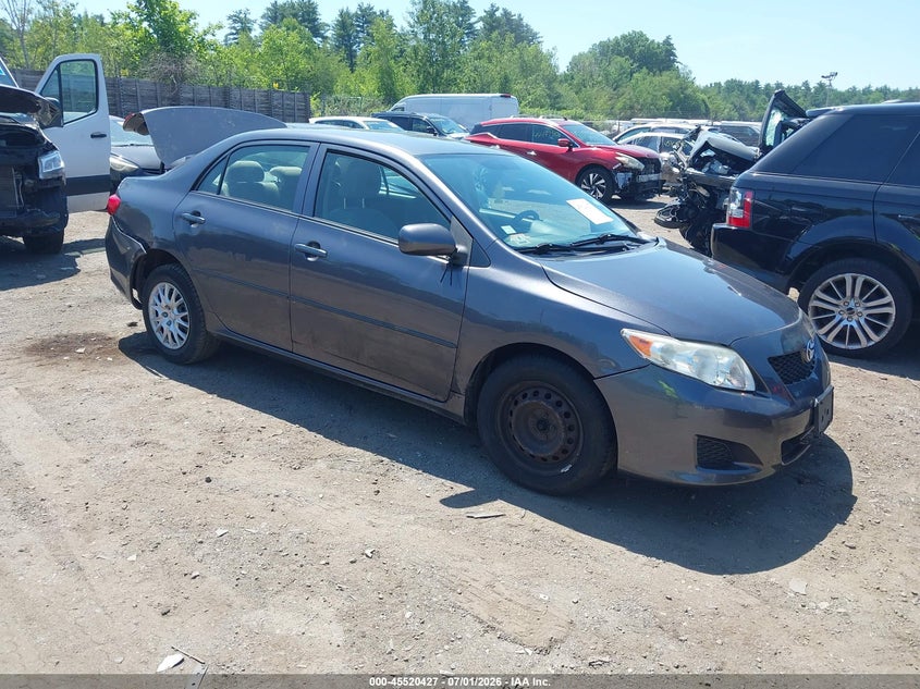 2010 Toyota Corolla VIN JTDBU4EE1AJ069543 IAAI salvage auction — LEFT FRONT, Clear (Massachusetts), sold $325 on 2026-07-17 (photo 1)