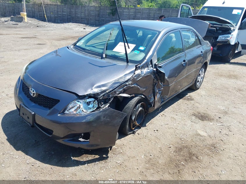 2010 Toyota Corolla VIN JTDBU4EE1AJ069543 IAAI salvage auction — LEFT FRONT, Clear (Massachusetts), sold $325 on 2026-07-17 (photo 2)