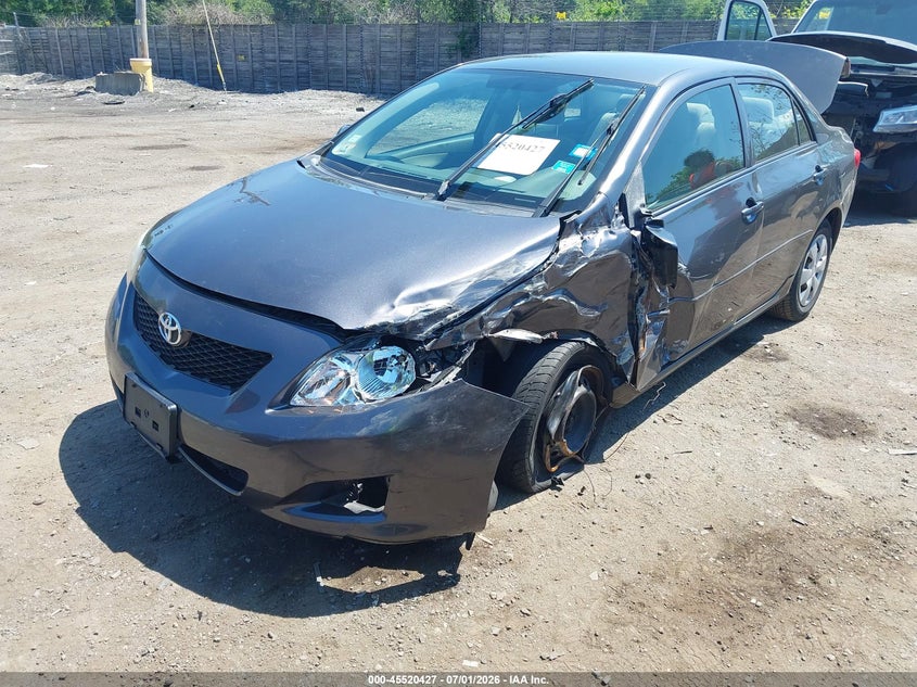 2010 Toyota Corolla VIN JTDBU4EE1AJ069543 IAAI salvage auction — LEFT FRONT, Clear (Massachusetts), sold $325 on 2026-07-17 (photo 6)