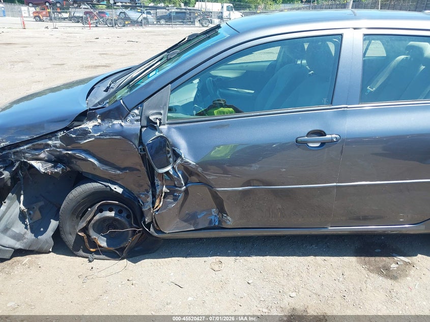 2010 Toyota Corolla VIN JTDBU4EE1AJ069543 IAAI salvage auction — LEFT FRONT, Clear (Massachusetts), sold $325 on 2026-07-17 (photo 9)