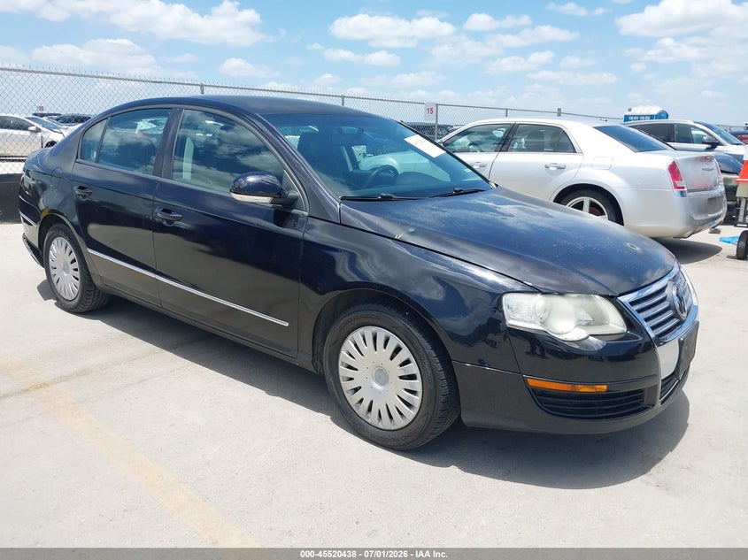 2006 Volkswagen Passat VIN WVWAK73C26P200536 IAAI salvage auction — REAR END, Salvage (Texas), sold $300 on 2026-08-03 (photo 1)