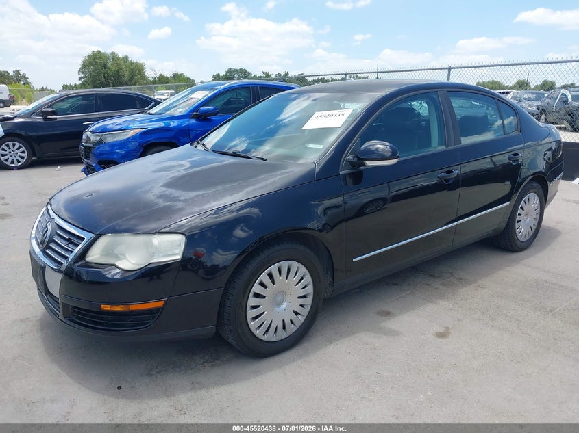 2006 Volkswagen Passat VIN WVWAK73C26P200536 IAAI salvage auction — REAR END, Salvage (Texas), sold $300 on 2026-08-03 (photo 2)