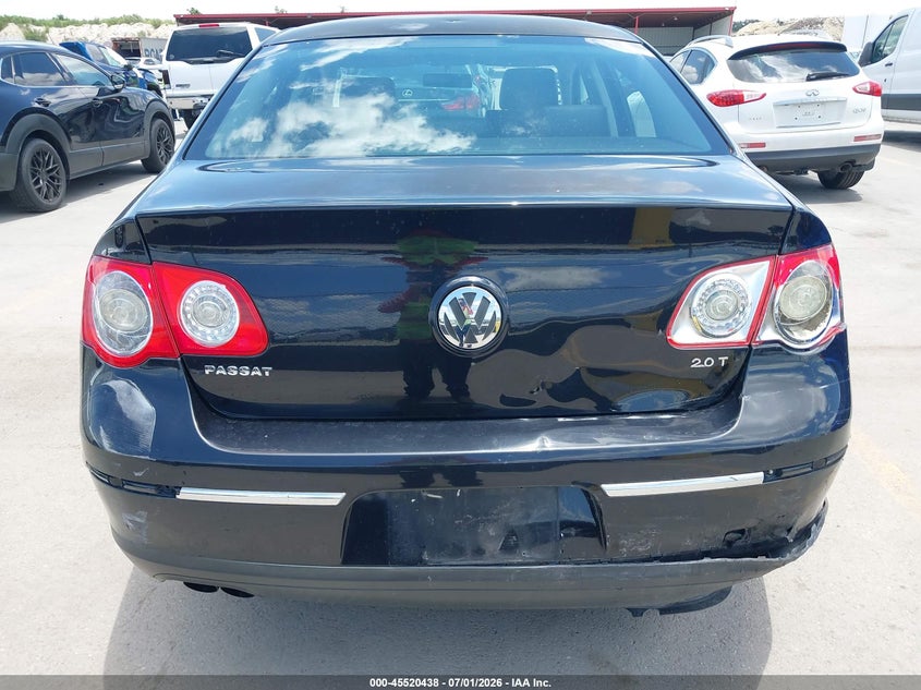 2006 Volkswagen Passat VIN WVWAK73C26P200536 IAAI salvage auction — REAR END, Salvage (Texas), sold $300 on 2026-08-03 (photo 6)
