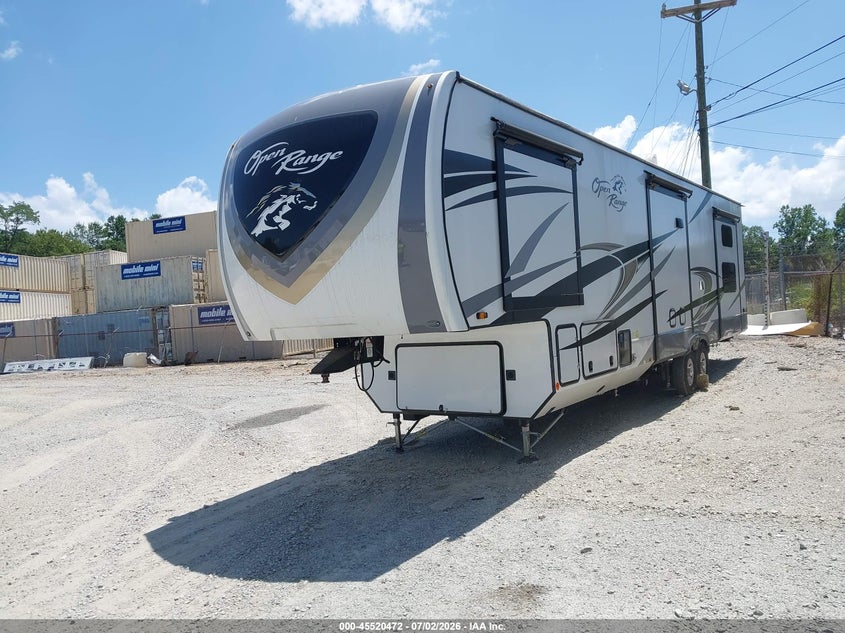 2023 Highland ridge Camping trailer VIN 58TCM0BV8P3BE3081 IAAI salvage auction — WATER/FLOOD, Wait Title, sold $24,000 on 2026-09-18 (photo 2)