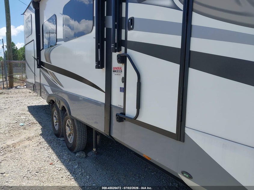 2023 Highland ridge Camping trailer VIN 58TCM0BV8P3BE3081 IAAI salvage auction — WATER/FLOOD, Wait Title, sold $24,000 on 2026-09-18 (photo 6)