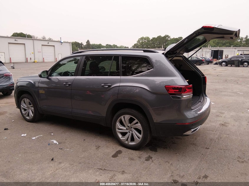 2022 Volkswagen Atlas VIN 1V2KP2CA8NC551527 IAAI salvage auction — REAR END, Mv-907A (New York), sold $7,100 on 2026-07-31 (photo 3)