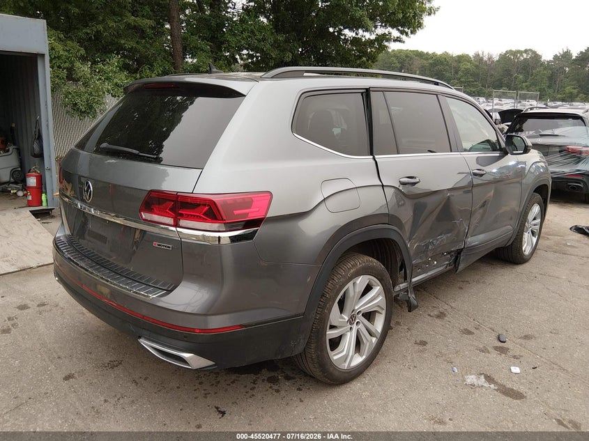 2022 Volkswagen Atlas VIN 1V2KP2CA8NC551527 IAAI salvage auction — REAR END, Mv-907A (New York), sold $7,100 on 2026-07-31 (photo 4)