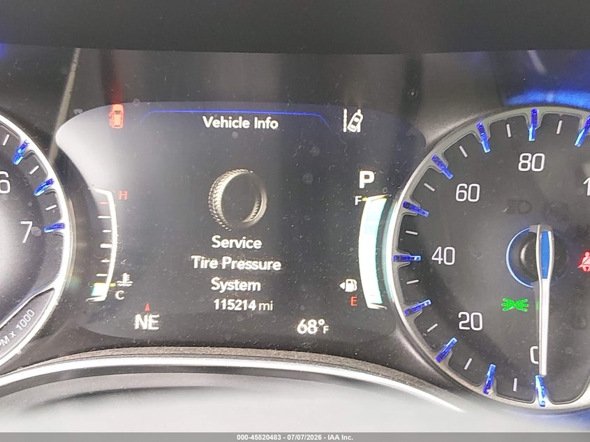 2019 Chrysler Pacifica VIN 2C4RC1BG7KR751510 IAAI salvage auction — FRONT END, Wait Title, sold $4,300 on 2026-08-29 (photo 7)