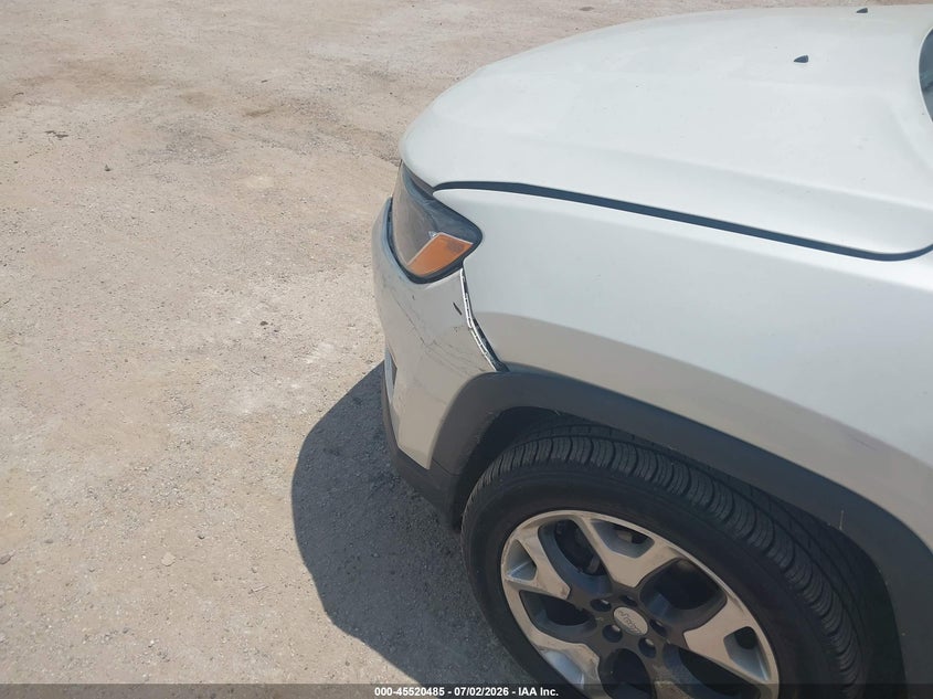 2018 Jeep Compass VIN 3C4NJCCB3JT361664 IAAI salvage auction — FRONT END, Salvage Title, sold $3,550 on 2026-08-28 (photo 6)