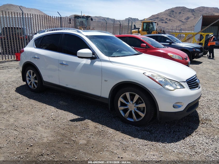 2014 Infiniti Qx50 VIN JN1BJ0HR5EM192771 IAAI salvage auction — RIGHT SIDE, Salvage (Nevada), sold $3,000 on 2026-07-17 (photo 1)