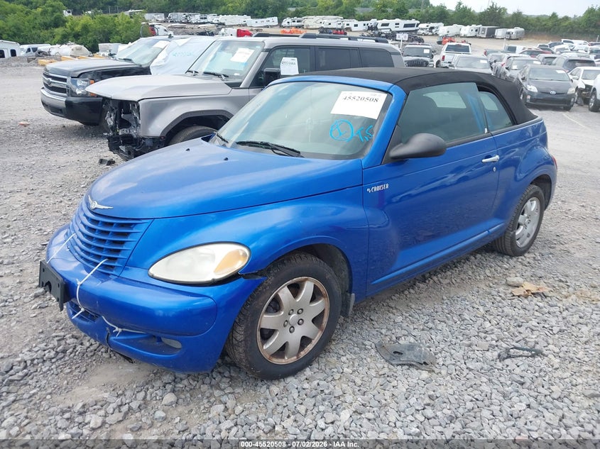 2005 Chrysler Pt cruiser VIN 3C3EY55E85T505539 IAAI salvage auction — NORMAL WEAR, Clear (Tennessee), sold $225 on 2026-07-09 (photo 2)