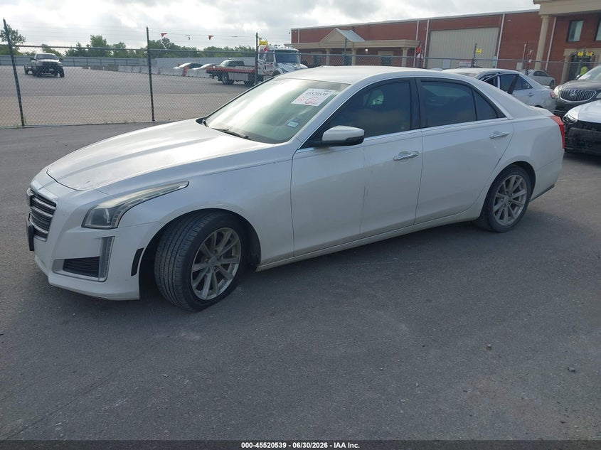 2017 Cadillac Cts VIN 1G6AP5SX0H0210961 IAAI salvage auction — REPOSSESSION, Original (Texas), sold $2,025 on 2026-07-08 (photo 2)