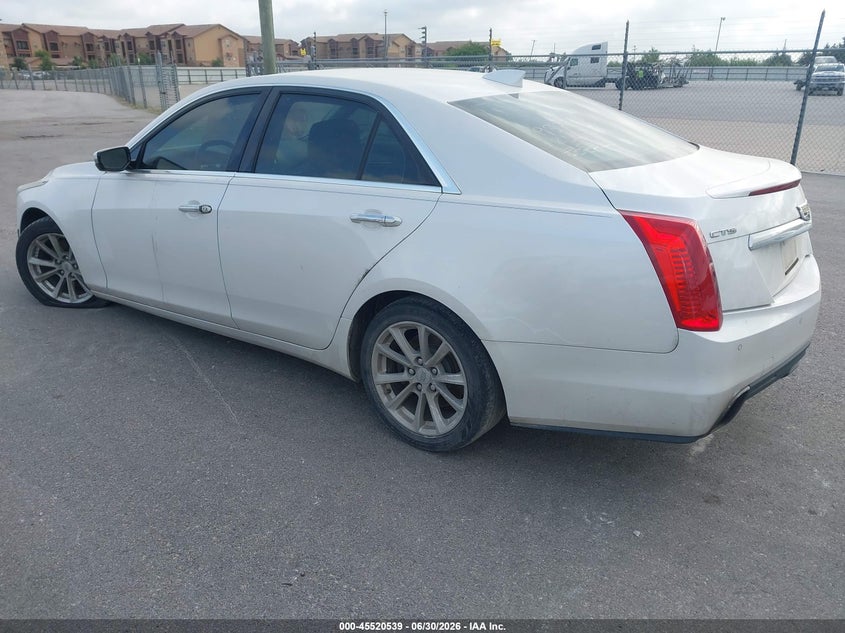 2017 Cadillac Cts VIN 1G6AP5SX0H0210961 IAAI salvage auction — REPOSSESSION, Original (Texas), sold $2,025 on 2026-07-08 (photo 3)