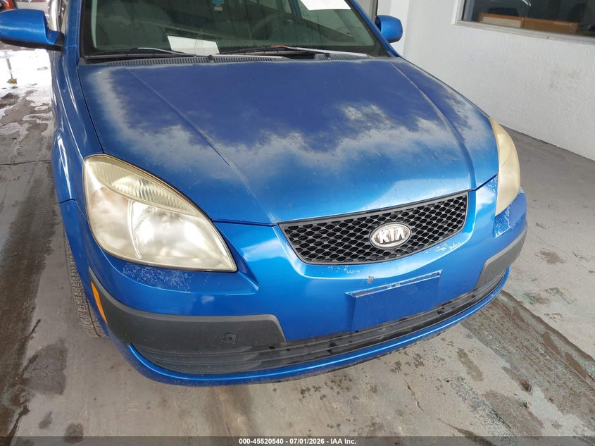 2008 Kia Rio VIN KNADE123386305837 IAAI salvage auction — FRONT END, Clear (Florida), sold $400 on 2026-07-29 (photo 6)