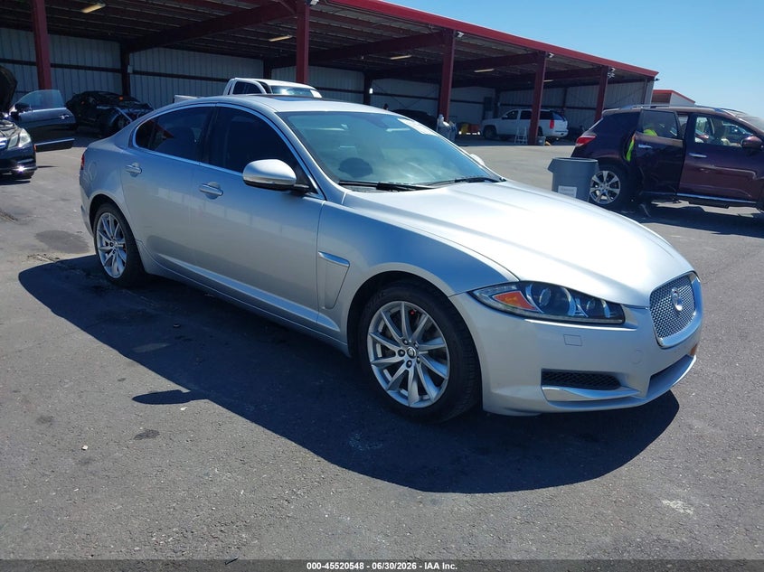 2013 Jaguar Xf VIN SAJWA0ES6DPU00693 IAAI salvage auction — NORMAL WEAR, Salvage (California), sold $575 on 2026-07-28 (photo 1)