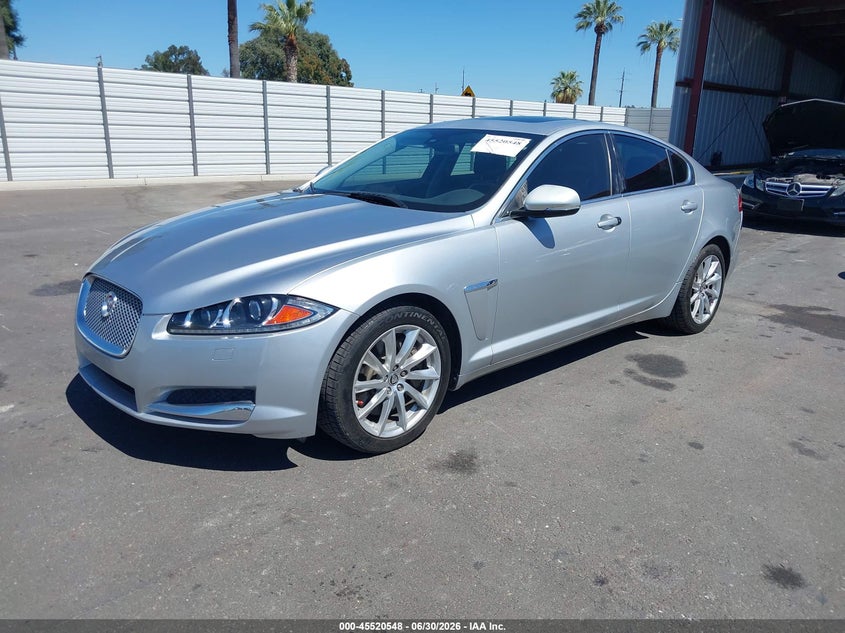 2013 Jaguar Xf VIN SAJWA0ES6DPU00693 IAAI salvage auction — NORMAL WEAR, Salvage (California), sold $575 on 2026-07-28 (photo 2)