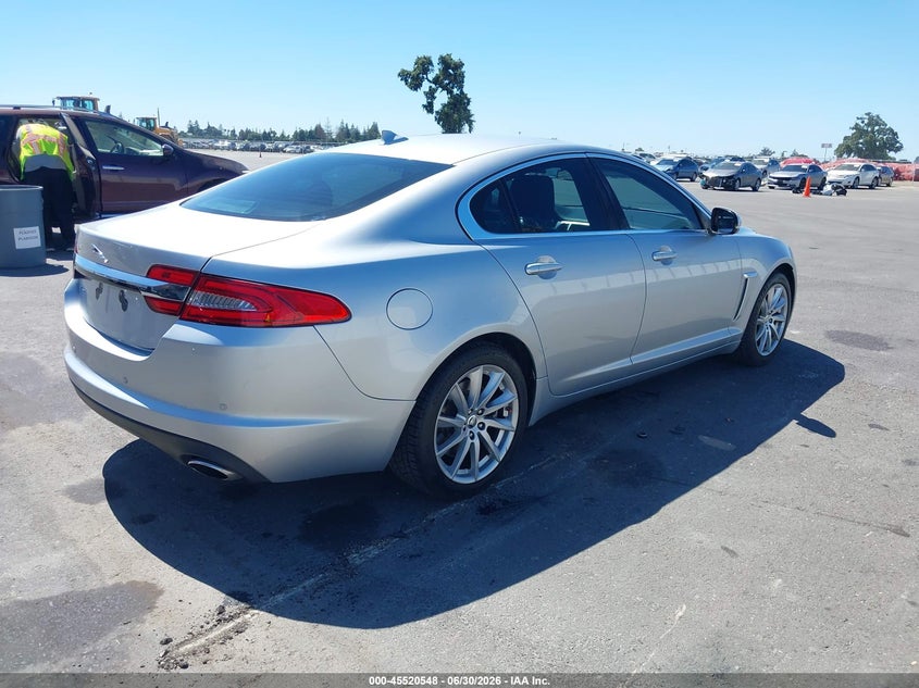 2013 Jaguar Xf VIN SAJWA0ES6DPU00693 IAAI salvage auction — NORMAL WEAR, Salvage (California), sold $575 on 2026-07-28 (photo 4)