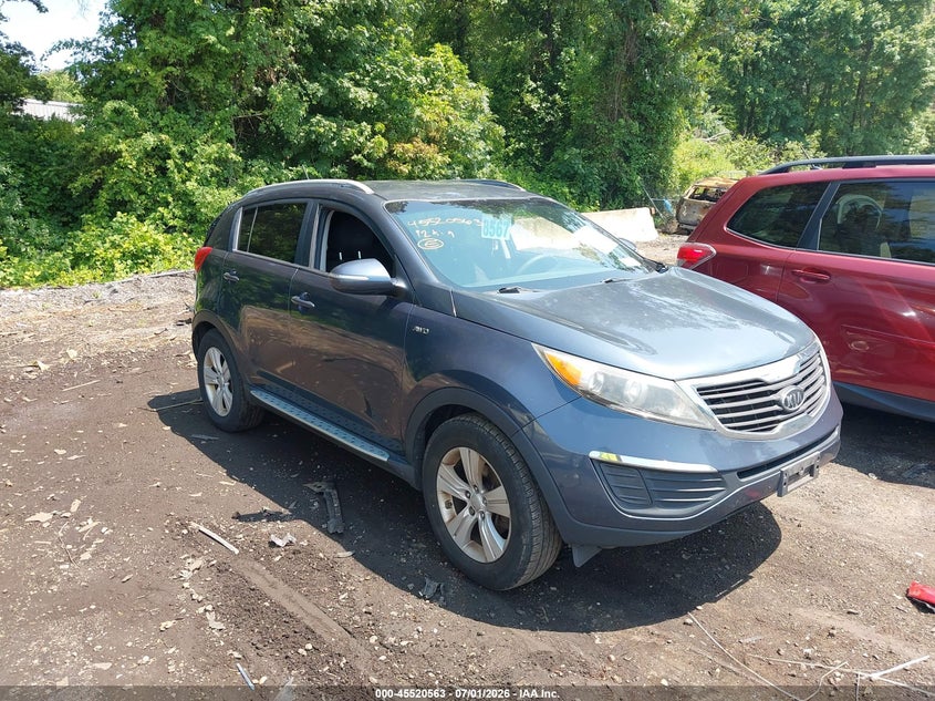 2012 Kia Sportage VIN KNDPBCA24C7249620 IAAI salvage auction — REAR END, Mv-907A (New York), sold $2,300 on 2026-07-14 (photo 1)
