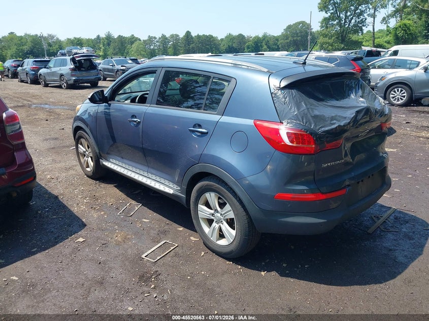 2012 Kia Sportage VIN KNDPBCA24C7249620 IAAI salvage auction — REAR END, Mv-907A (New York), sold $2,300 on 2026-07-14 (photo 3)