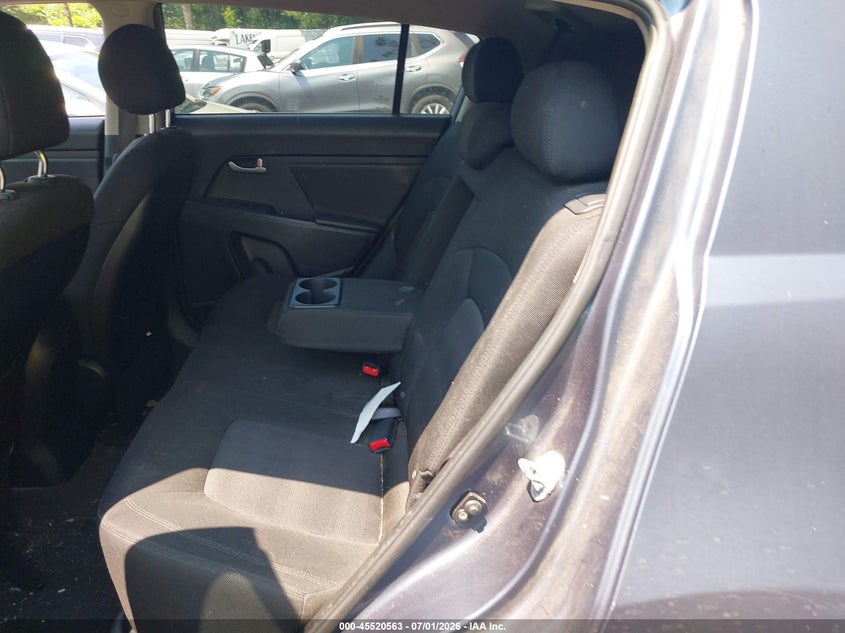2012 Kia Sportage VIN KNDPBCA24C7249620 IAAI salvage auction — REAR END, Mv-907A (New York), sold $2,300 on 2026-07-14 (photo 8)