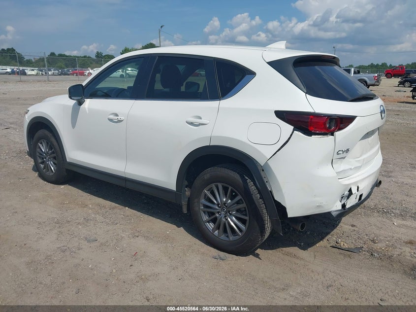 2021 Mazda Cx-5 VIN JM3KFACM4M0319796 IAAI salvage auction — LEFT REAR, Salvage Title, sold $6,900 on 2026-07-30 (photo 3)