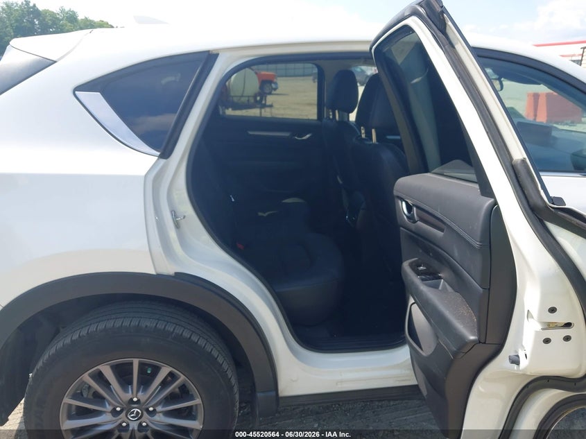 2021 Mazda Cx-5 VIN JM3KFACM4M0319796 IAAI salvage auction — LEFT REAR, Salvage Title, sold $6,900 on 2026-07-30 (photo 8)