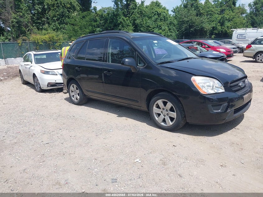 2008 Kia Rondo VIN KNAFG525587220097 IAAI salvage auction — NORMAL WEAR, Clear (Maryland), sold $1,150 on 2026-07-09 (photo 1)