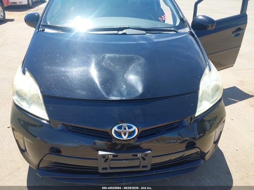 2012 Toyota Prius VIN JTDKN3DU6C5463440 IAAI salvage auction — NORMAL WEAR, Salvage (California), sold $1,150 on 2026-07-29 (photo 6)