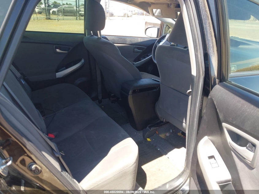 2012 Toyota Prius VIN JTDKN3DU6C5463440 IAAI salvage auction — NORMAL WEAR, Salvage (California), sold $1,150 on 2026-07-29 (photo 8)