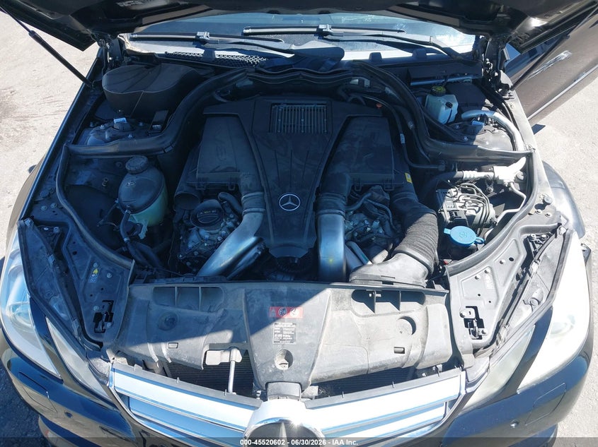 2012 Mercedes-benz E-klasse VIN WDDKJ7DB9CF155325 IAAI salvage auction — LEFT FRONT, Salvage (California), sold $975 on 2026-07-28 (photo 9)