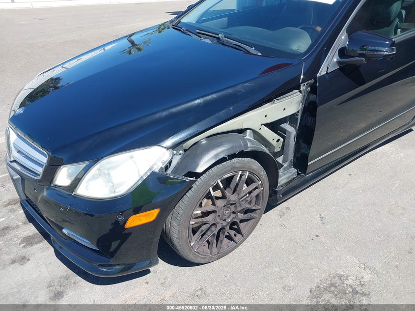 2012 Mercedes-benz E-klasse VIN WDDKJ7DB9CF155325 IAAI salvage auction — LEFT FRONT, Salvage (California), sold $975 on 2026-07-28 (photo 5)