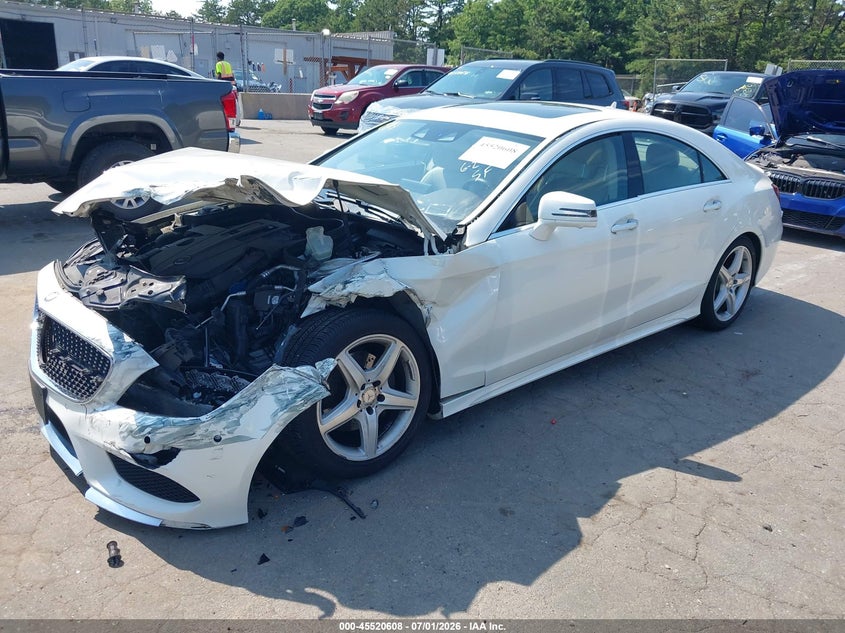 2016 Mercedes-benz Clc-klasse VIN WDDLJ6HB2GA166064 IAAI salvage auction — FRONT END, Salvage Title, sold $2,200 on 2026-07-21 (photo 2)