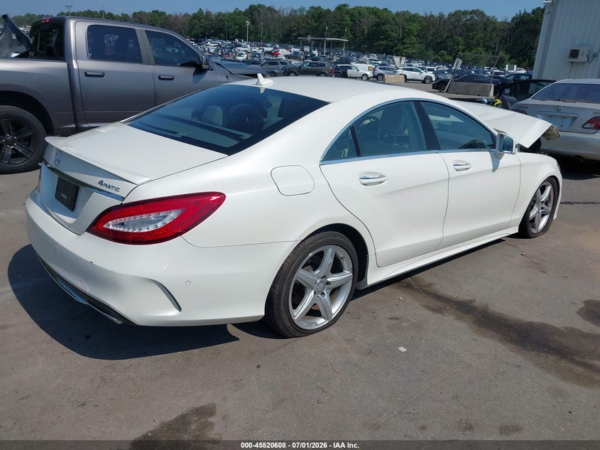 2016 Mercedes-benz Clc-klasse VIN WDDLJ6HB2GA166064 IAAI salvage auction — FRONT END, Salvage Title, sold $2,200 on 2026-07-21 (photo 4)
